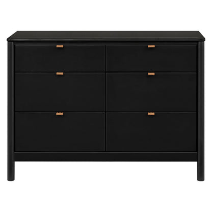 M25616B,Bondi 6-Drawer Assembled Dresser in Black