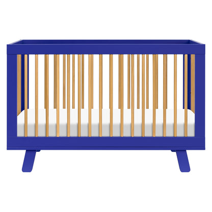M4201CBTHY,Hudson 3-in-1 Convertible Crib w/Toddler Bed Conversion Kit in Cobalt/Honey