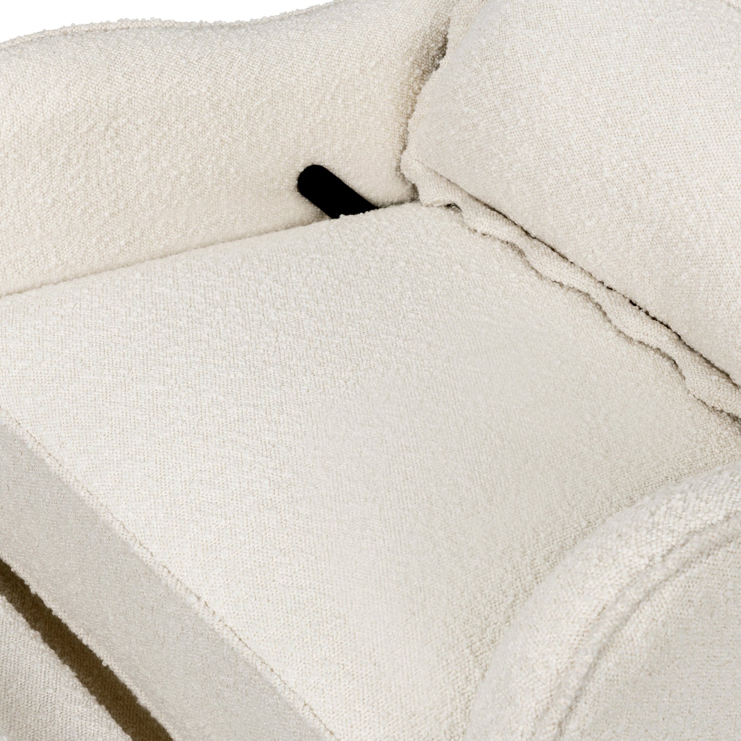 M27787WB,Devon Recliner and Swivel Glider in Ivory Boucle