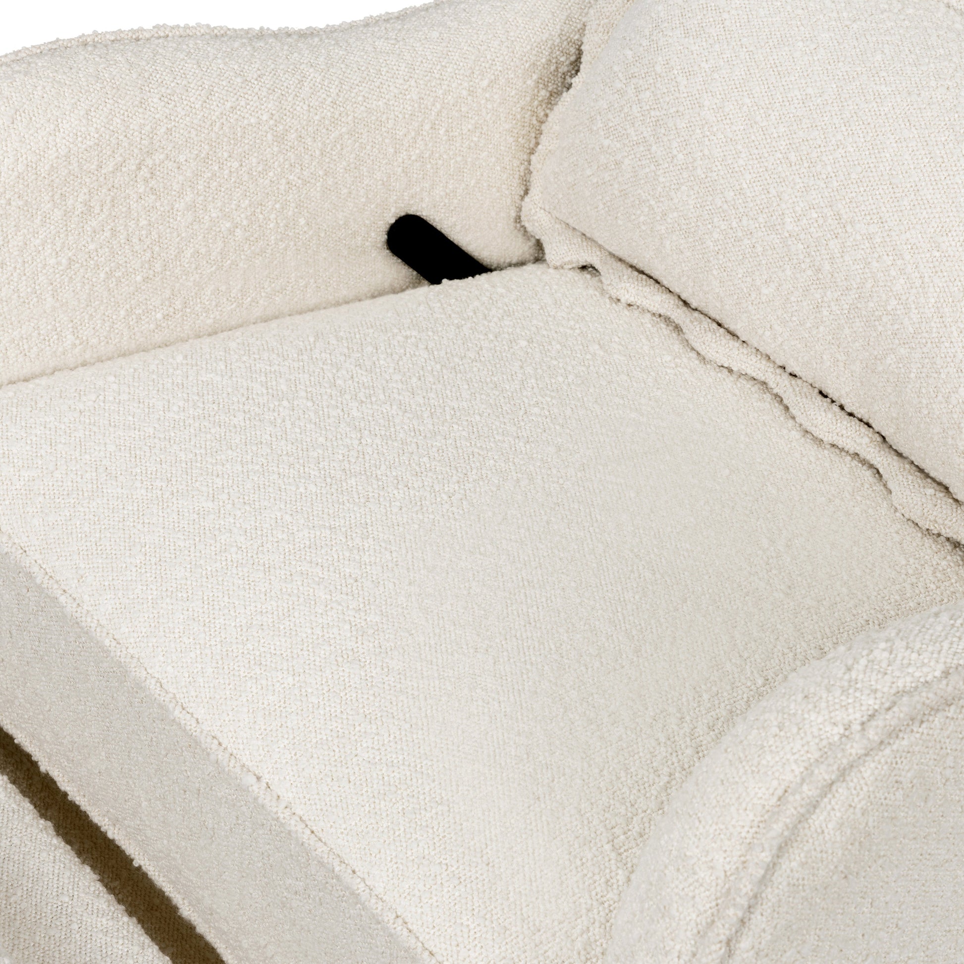 M27787WB,Devon Recliner and Swivel Glider in Ivory Boucle