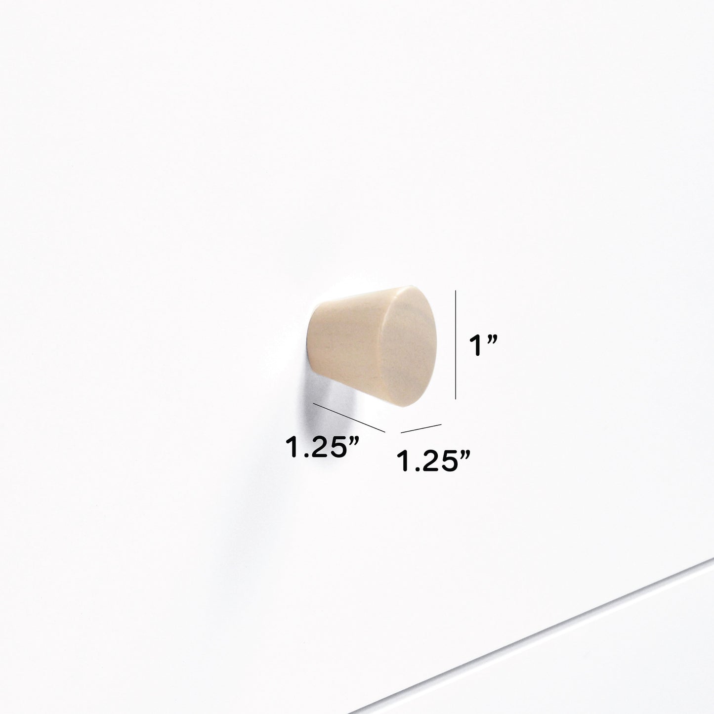 M12971NX,Gelato Knob Set in Washed Natural