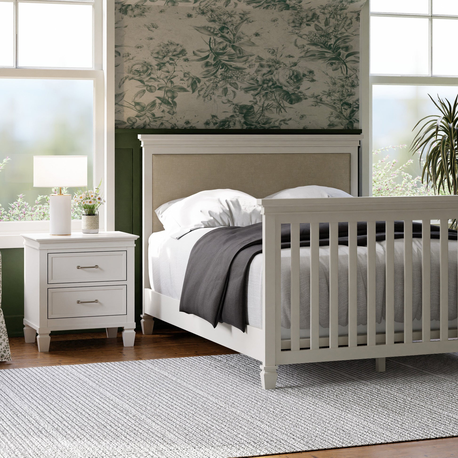 M15860RW,Darlington Nightstand in Warm White