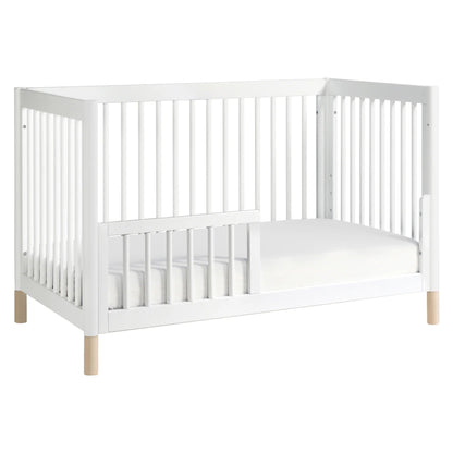 M12901WNX,Gelato 4-in-1 Convertible Crib w/Toddler Conversion Kit in White  NX Feet