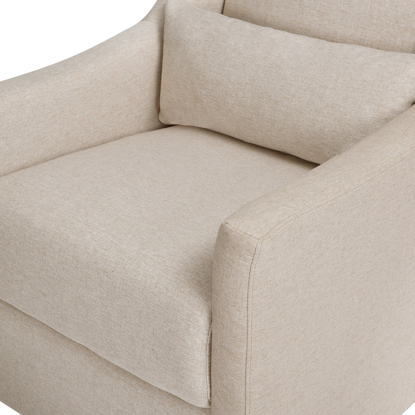 M11287PBEW,Toco Swivel Glider and Ottoman in Performance Beach Eco-Weave