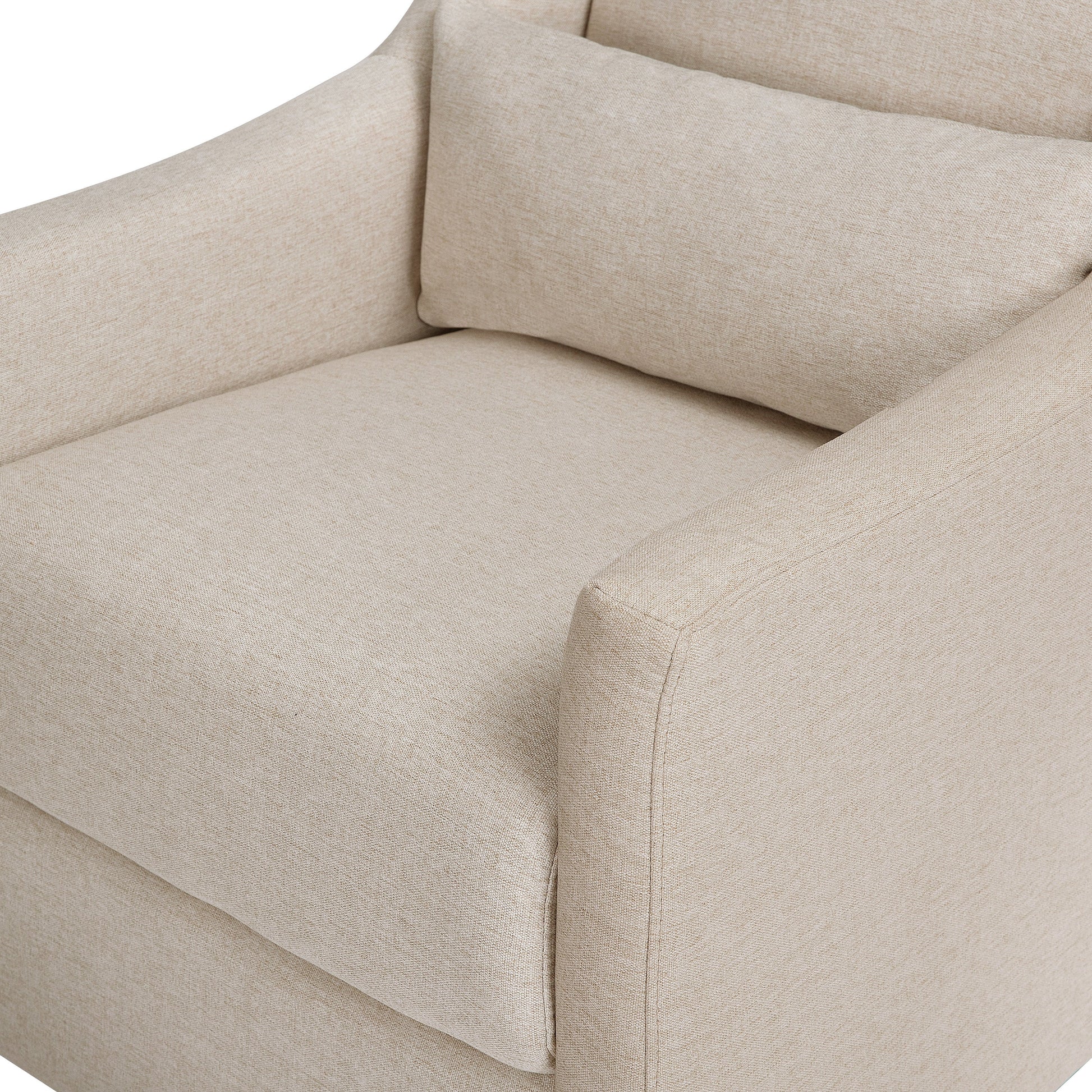 M11287PBEW,Toco Swivel Glider and Ottoman in Performance Beach Eco-Weave