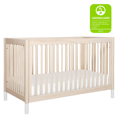 M12901NXW,Gelato 4-in-1 Convertible Crib w/Toddler Conversion Kit in Washed Natural  W Feet