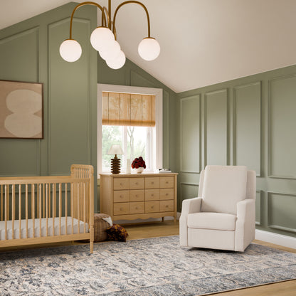 M22287PCMEW,Crewe Recliner and Swivel Glider in Performance Cream Eco-Weave