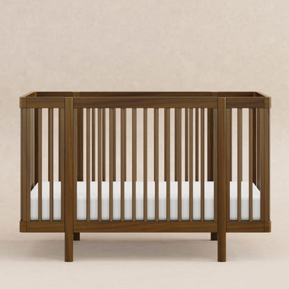 M29880NL,Pogo 8-in-1 Convertible Crib w/All-Stages Conversion Kits in Natural Walnut