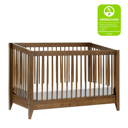 M10301NL,Sprout 4-in-1 Convertible Crib w/Toddler Bed Conversion Kit in Natural Walnut