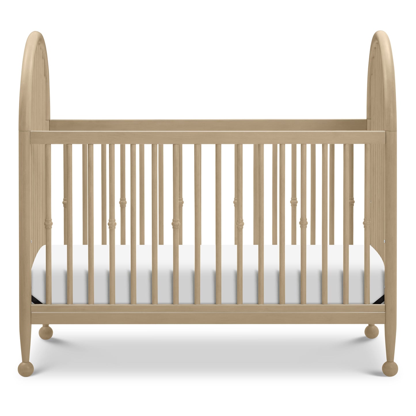 M31401WP,Alouette 3-in-1 Convertible Spindle Crib in Washed Pine