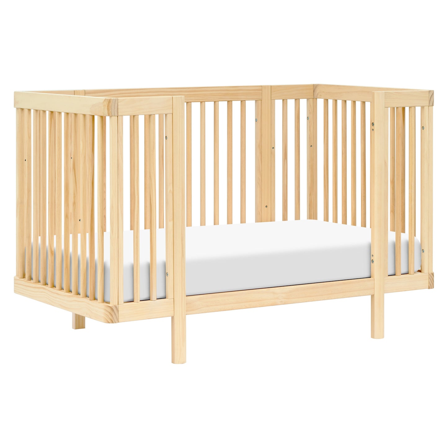 M29880BD,Pogo 8-in-1 Convertible Crib w/All-Stages Conversion Kits in Blonde
