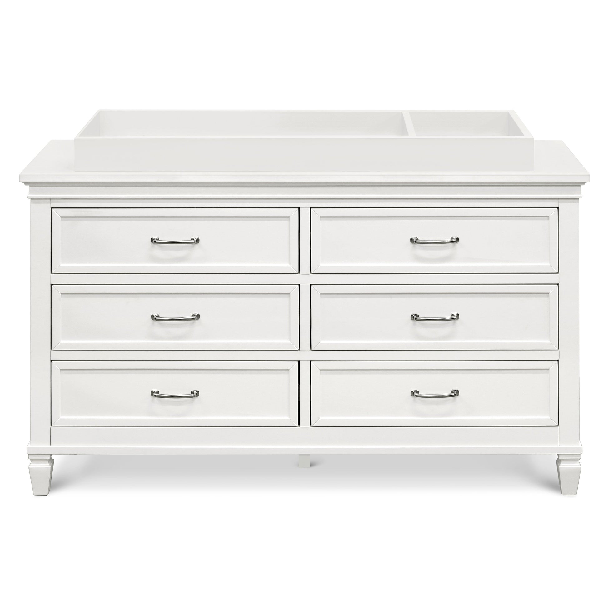 M15816RW,Darlington 6-Drawer Dresser in Warm White