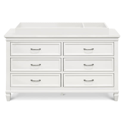 M15816RW,Darlington 6-Drawer Dresser in Warm White