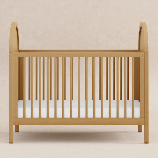 M25601HY,Bondi 3-in-1 Convertible Crib w/ Toddler Bed Kit in Honey