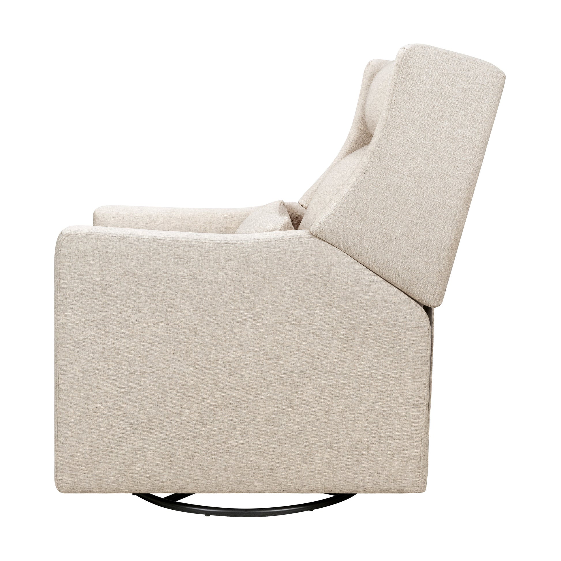M11286PBEW,Kiwi Plus Power Glider Recliner w/ Power Headrest in Performance Beach Eco-Weave