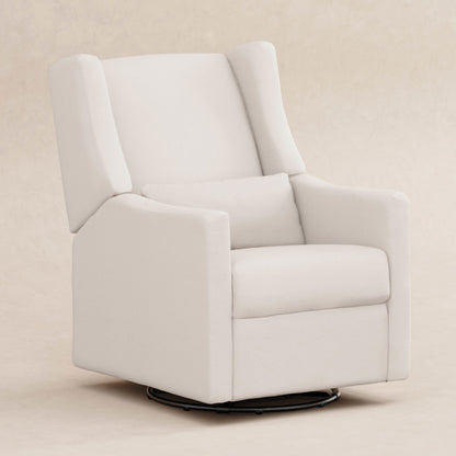 M11277PCMEW,Kiwi Recliner and Swivel Glider in Performance Cream Eco-Weave