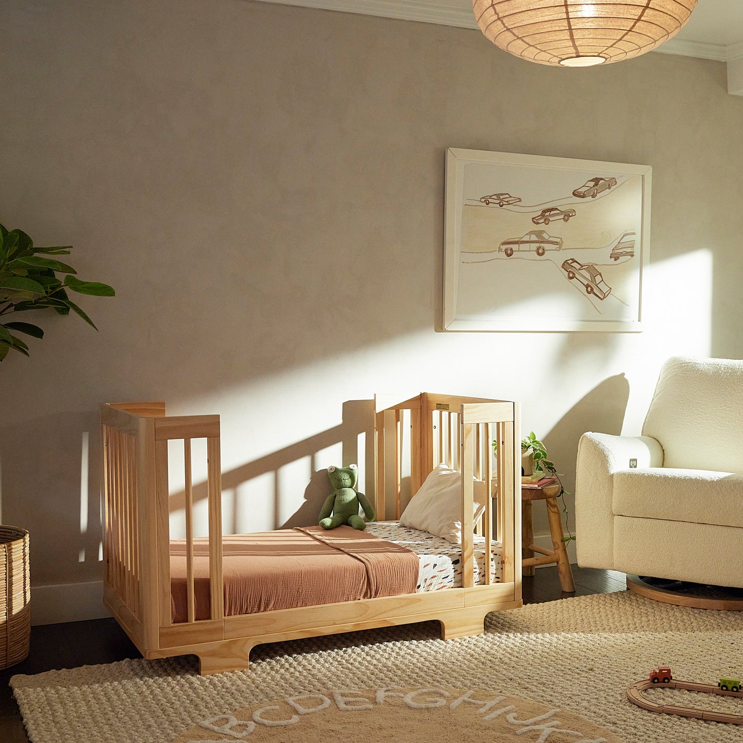 M23401N,Yuzu 8-in-1 Convertible Crib w/All-Stages Conversion Kits in Natural