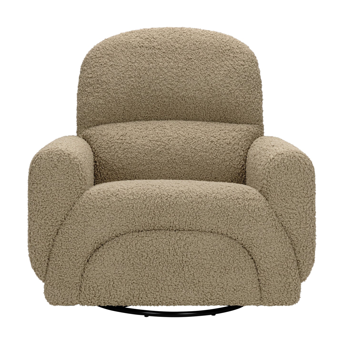 M30087LT,Rainbow Recliner and Swivel Glider in Latte Teddy Loop