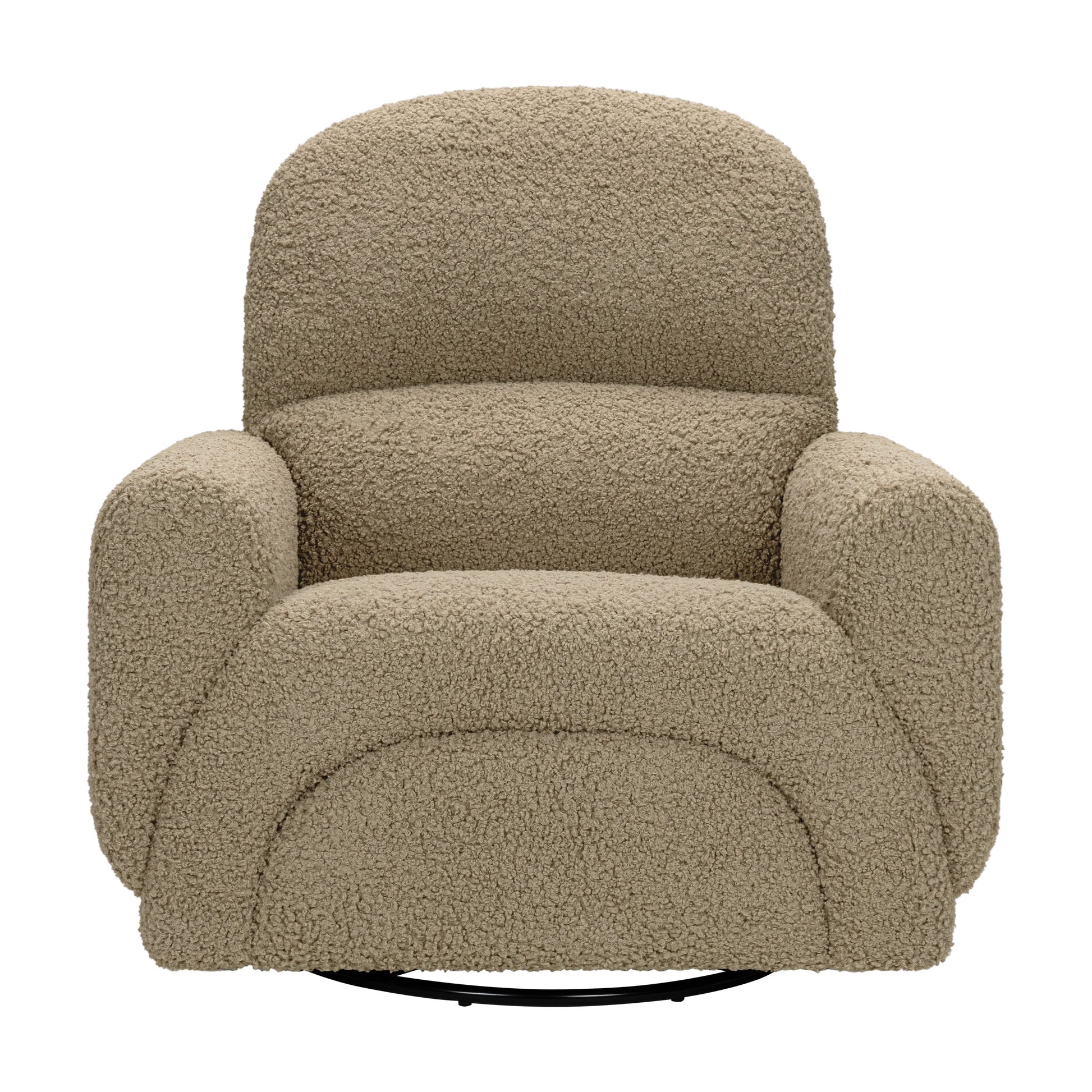 M30087LT,Rainbow Recliner and Swivel Glider in Latte Teddy Loop
