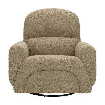 M30087LT,Rainbow Recliner and Swivel Glider in Latte Teddy Loop