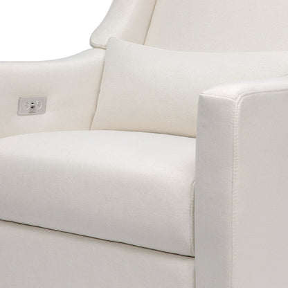M11288PCMEW,Kiwi Glider Recliner w/ Electronic Control and USB in Performance Cream Eco-Weave