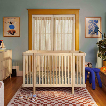 M29880BD,Pogo 8-in-1 Convertible Crib w/All-Stages Conversion Kits in Blonde