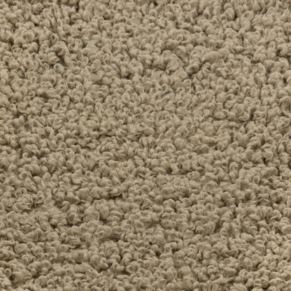 M31585LT,Mini Mushroom Pouf in Latte Teddy Loop