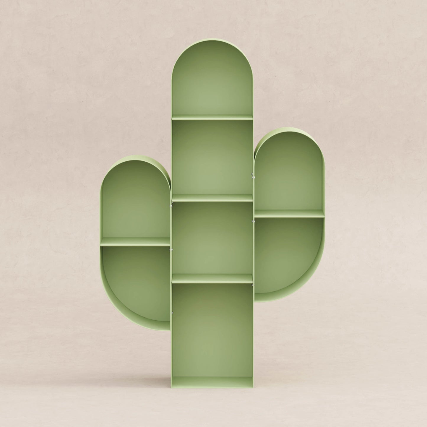 M20011SGR,Cactus Bookcase in Sage Green