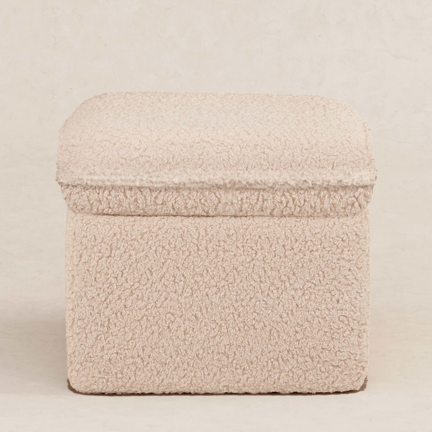 M20985CSG,Cali Storage Ottoman in Chai Shearling
