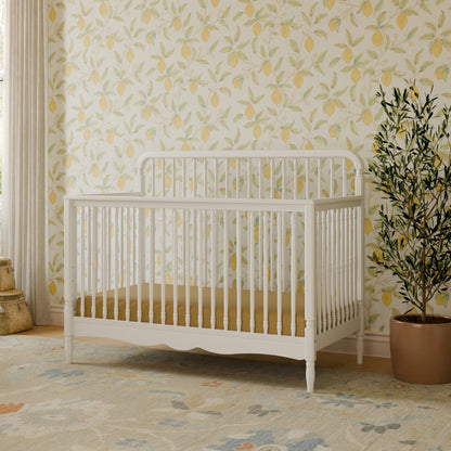 M7141RW,Liberty 4-in-1 Convertible Spindle Crib in Warm White