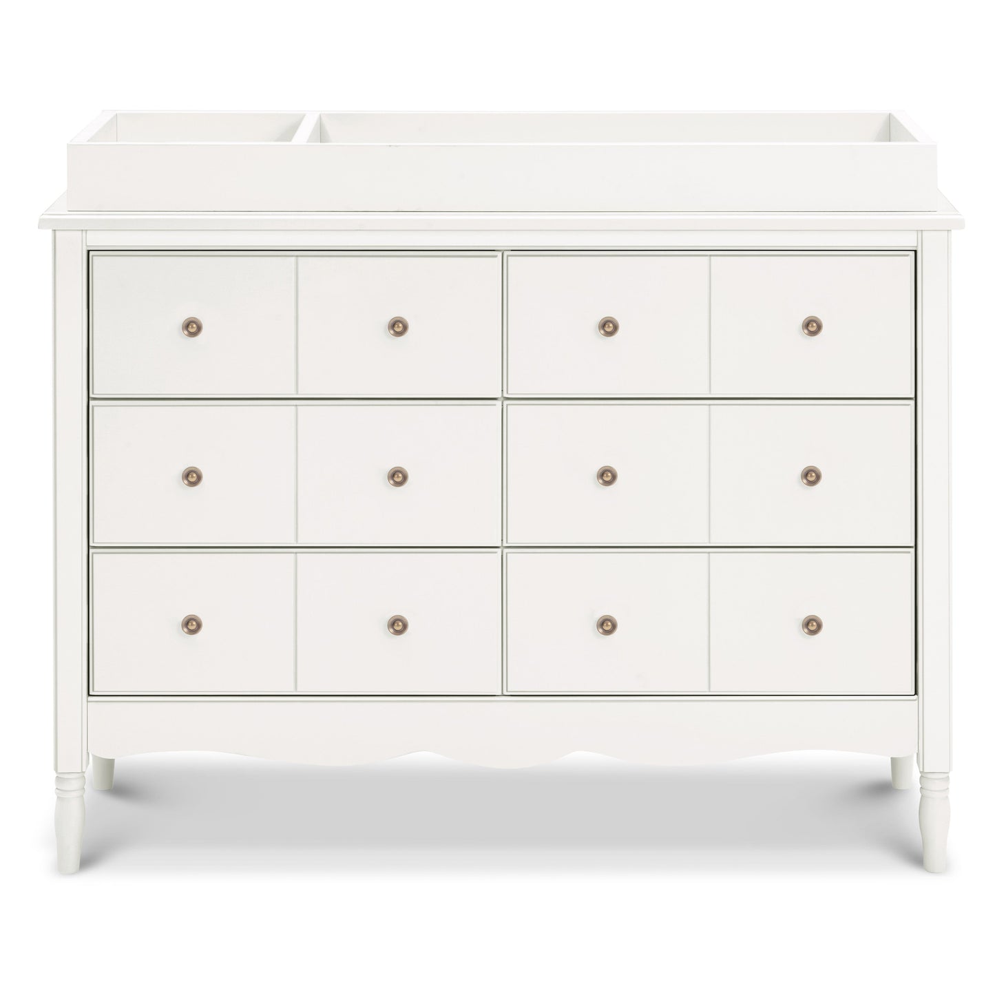 M7116RW,Liberty 6-Drawer Assembled Dresser in Warm White