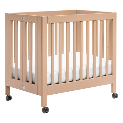 M6698CYN,Origami Mini Crib in Canyon