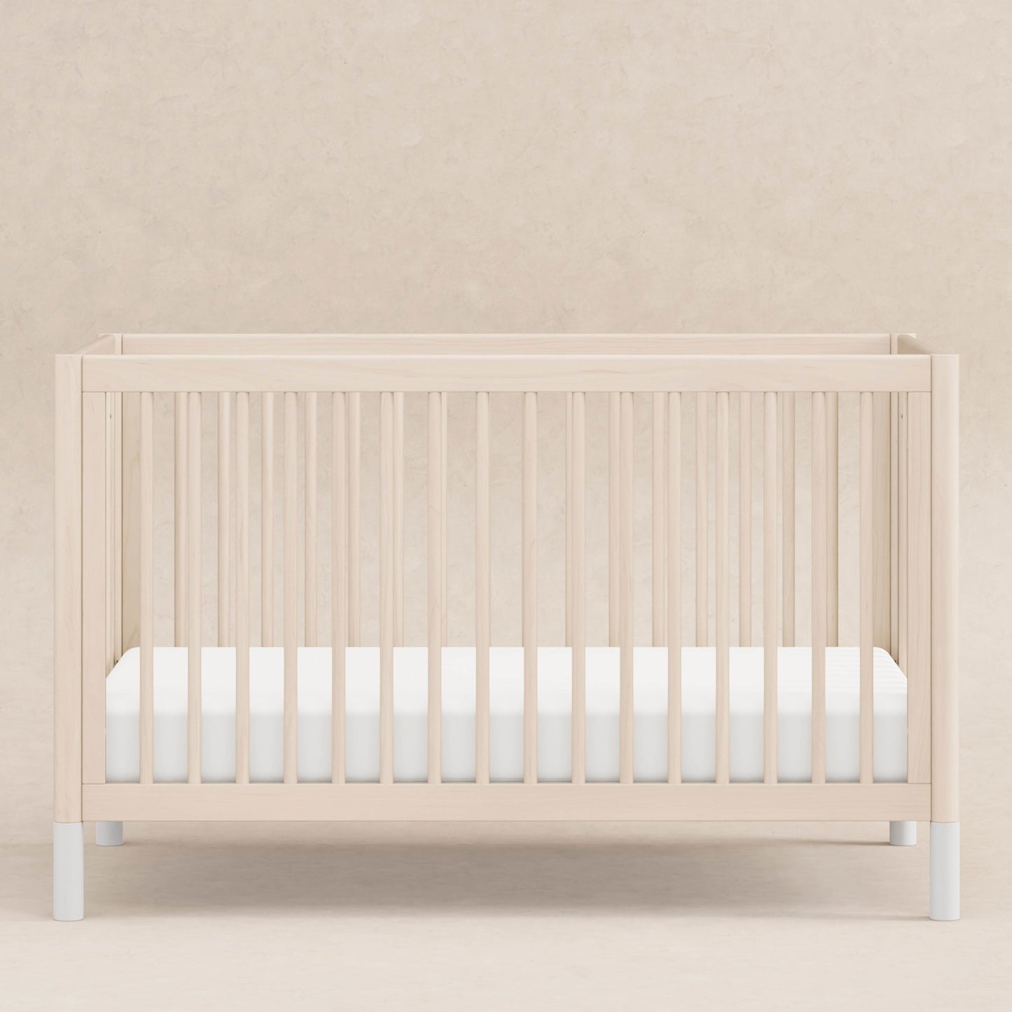 M12901NXW,Gelato 4-in-1 Convertible Crib w/Toddler Conversion Kit in Washed Natural  W Feet