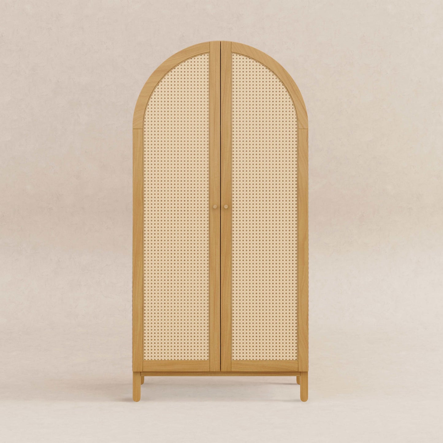 M25929HY,Bondi Cane Armoire  Assembled in Honey