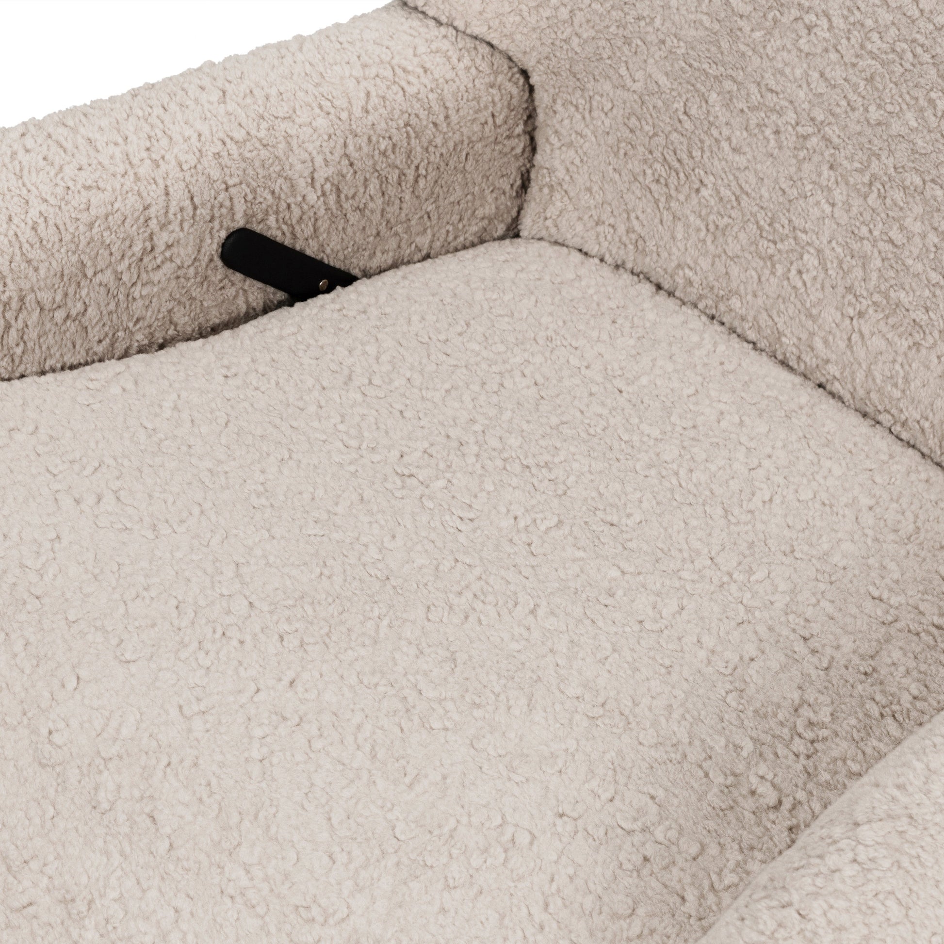 M27687EGS,Winslow Extra Wide Recliner and Swivel Glider in Earl Grey Shearling