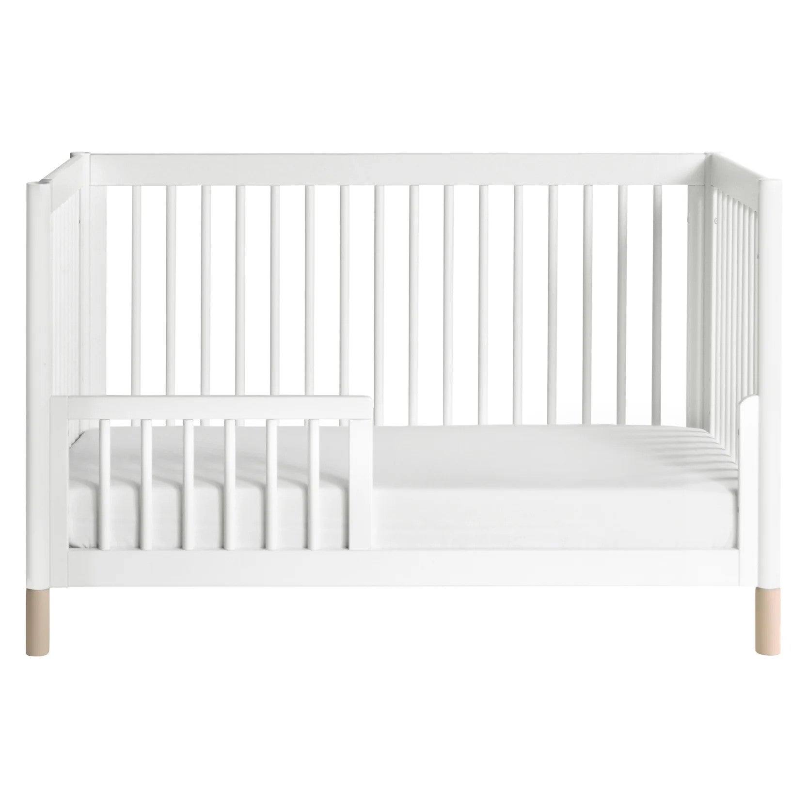 M12901WNX,Gelato 4-in-1 Convertible Crib w/Toddler Conversion Kit in White  NX Feet