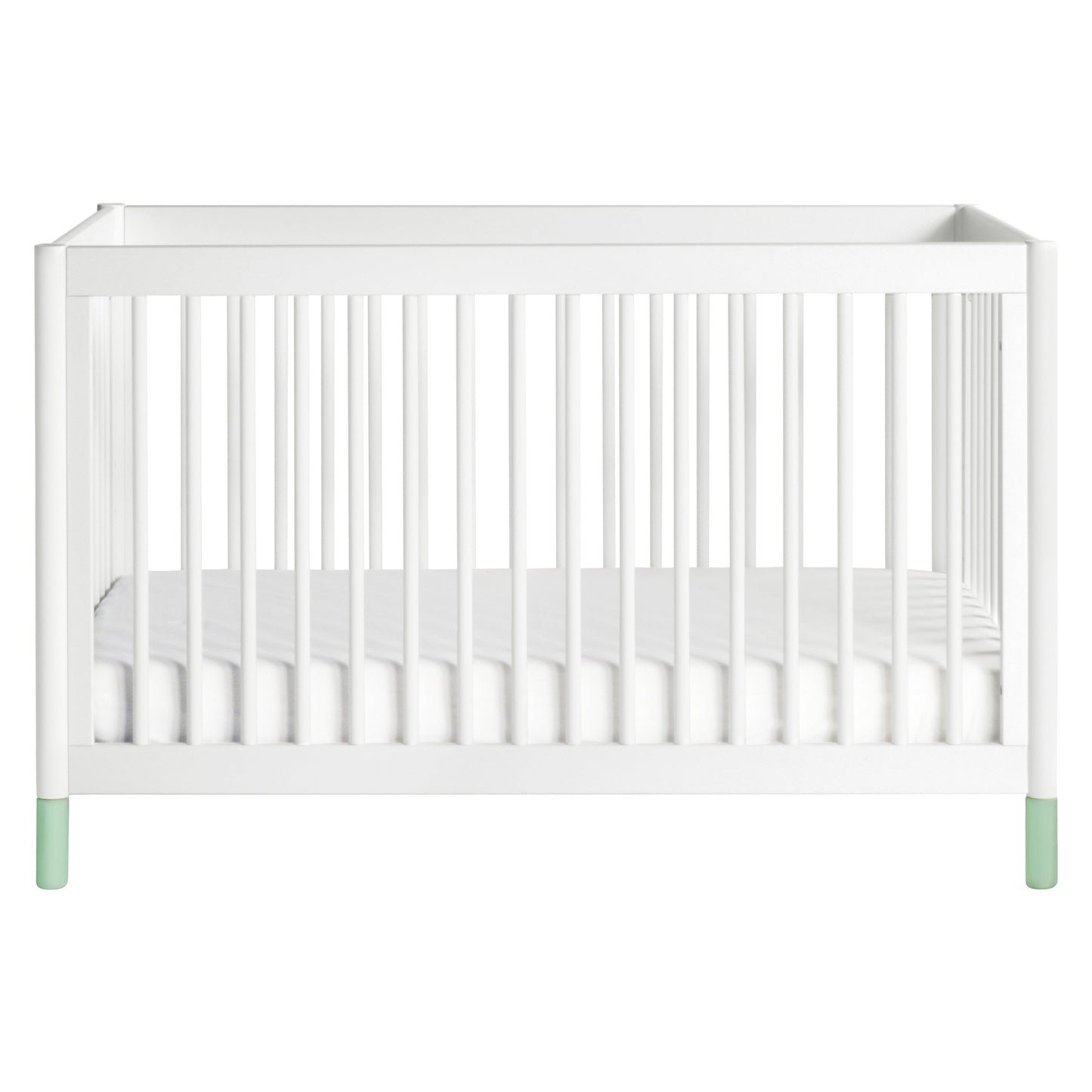 M12901WNX,Gelato 4-in-1 Convertible Crib w/Toddler Conversion Kit in White  NX Feet