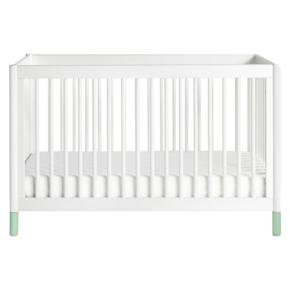 M12901WNX,Gelato 4-in-1 Convertible Crib w/Toddler Conversion Kit in White  NX Feet
