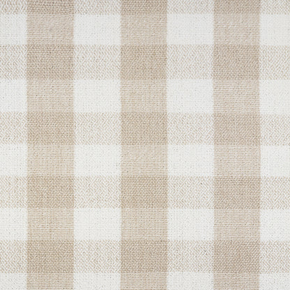 M21797TGH,Crawford Chair and a Half Pillowback Swivel Glider in Tan Gingham