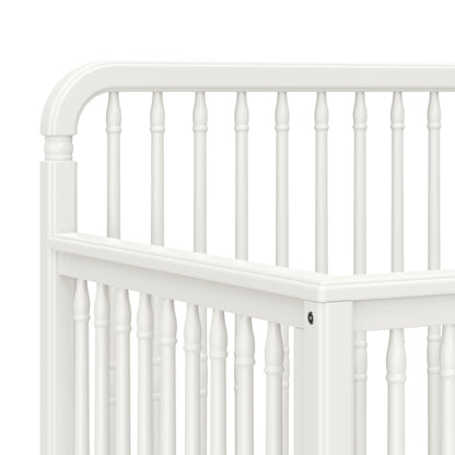M7141RW,Liberty 4-in-1 Convertible Spindle Crib in Warm White