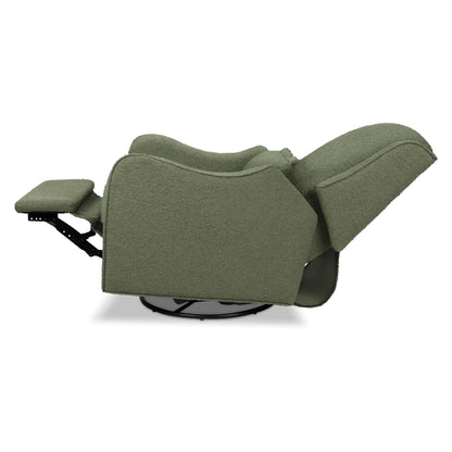M27787OB,Devon Recliner and Swivel Glider in Olive Boucle