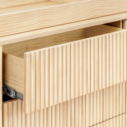 M29816BD,Pogo Tambour Assembled Dresser in Blonde